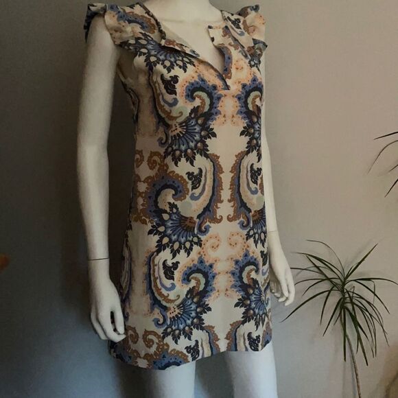 TIBI NY Silk Dress-check out the back! - Picture 1 of 7